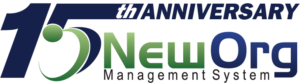 NewOrg.com 15th Anniversary Logomark